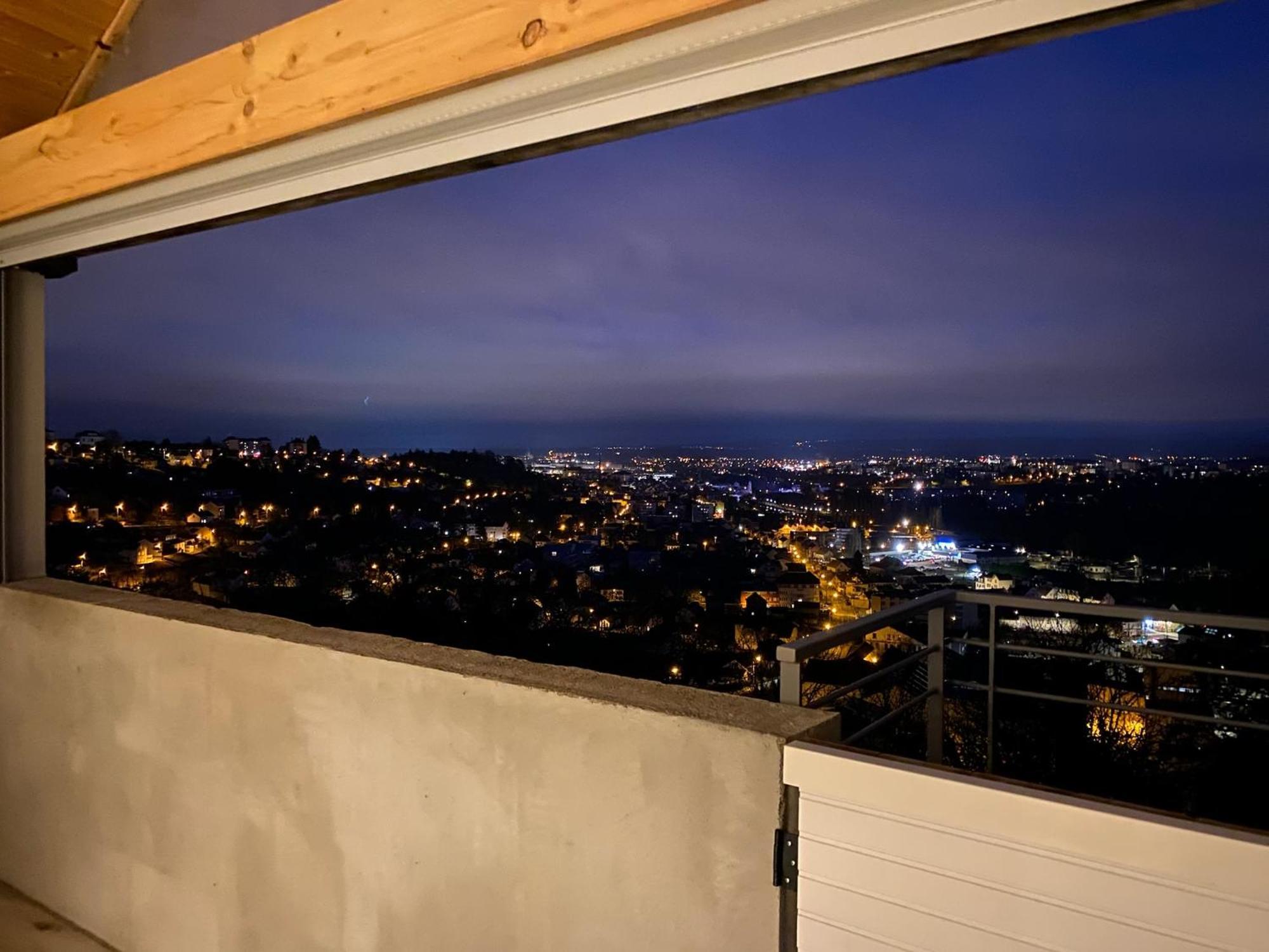 Appart' Terrasse Vue Exceptionnelle 1Er Etage Montbéliard Dış mekan fotoğraf