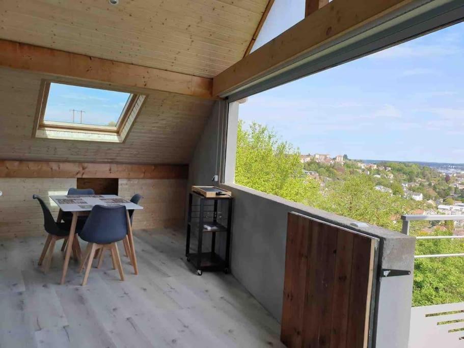 Appart' Terrasse Vue Exceptionnelle 1Er Etage Montbéliard Dış mekan fotoğraf
